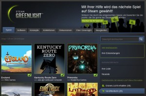 Screenshot Steam Greenlight